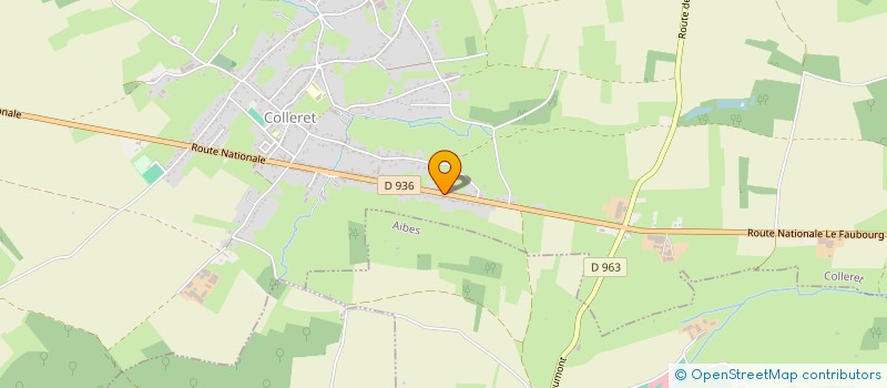 localisation de l'entreprise MADAME STEPHANIE VANDERMOETEN  COLLERET