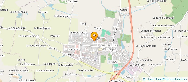 localisation de l'entreprise MADAME STEPHANIE VANET à SAINT-AUBIN-D'AUBIGNE