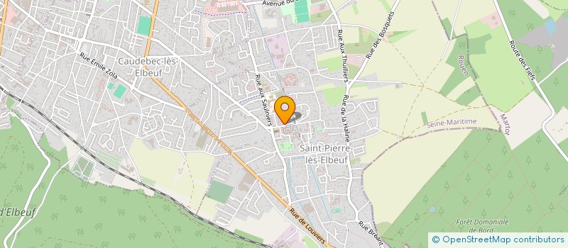 localisation de l'entreprise MADAME STEPHANIE VANHEULE  SAINT-PIERRE-LES-ELBEUF