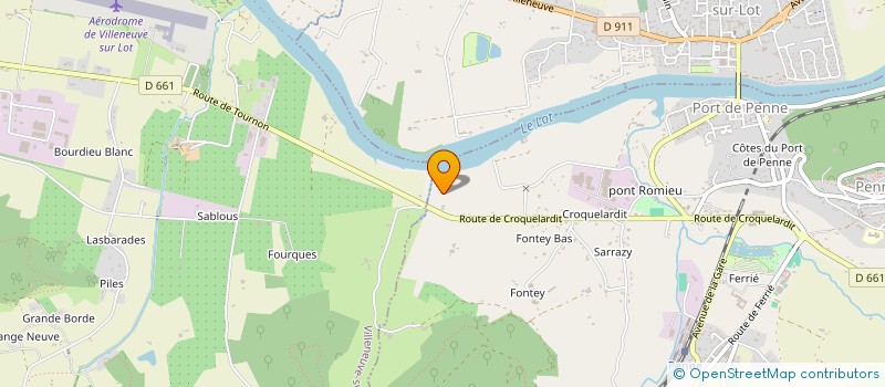 localisation de l'entreprise MADAME STEPHANIE VANNIER  PENNE-D'AGENAIS