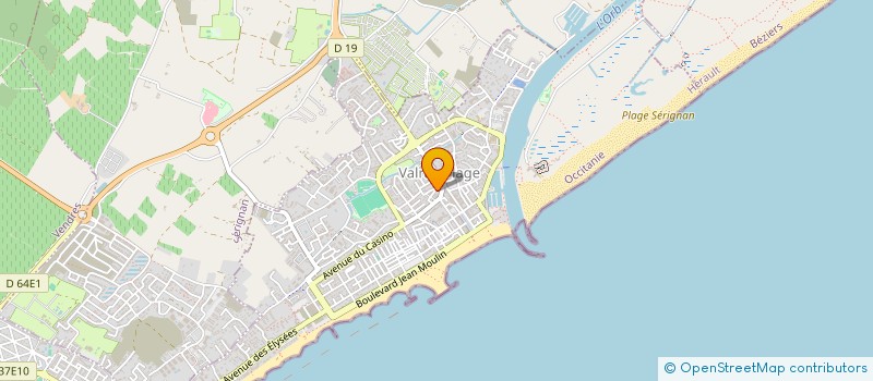 localisation de l'entreprise MADAME STEPHANIE VANPARYS  VALRAS-PLAGE