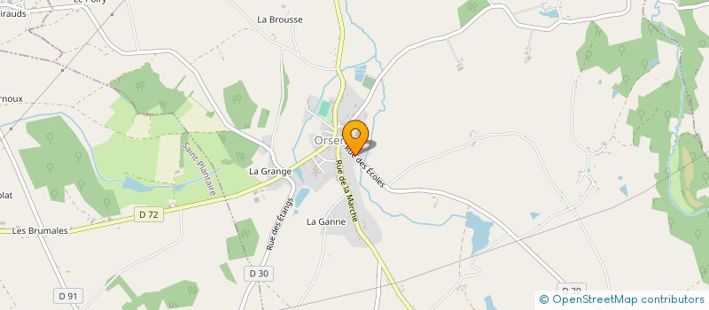 localisation de l'entreprise MADAME STEPHANIE VAREILLAUD à ORSENNES