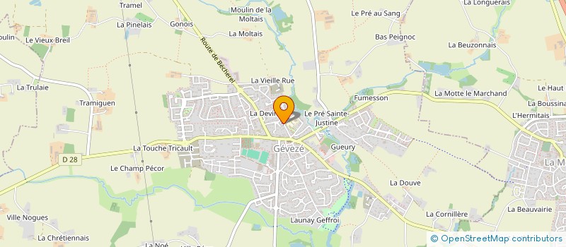 localisation de l'entreprise MADAME STEPHANIE VARINI  GEVEZE