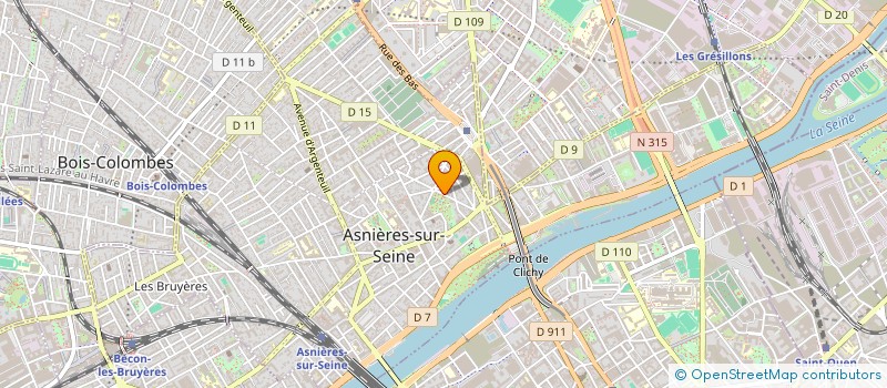 localisation de l'entreprise MADAME STEPHANIE VASSY à ASNIERES-SUR-SEINE