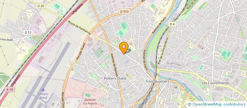 localisation de l'entreprise MADAME STEPHANIE VAULAY à POITIERS