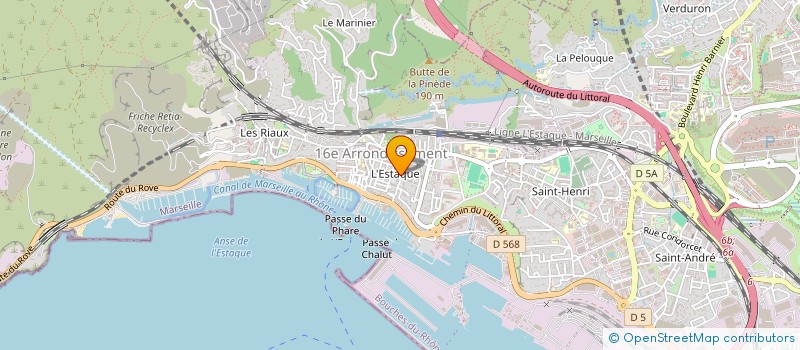 localisation de l'entreprise MADAME STEPHANIE VAULTIER à MARSEILLE