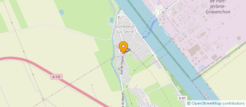 localisation de l'entreprise MADAME STEPHANIE VEIRMAN  QUILLEBEUF-SUR-SEINE