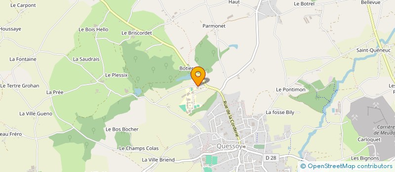 localisation de l'entreprise MADAME STEPHANIE VELOSO  QUESSOY