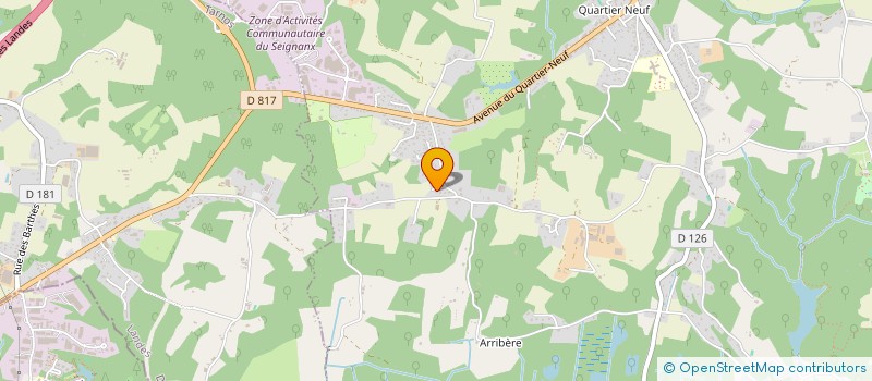 localisation de l'entreprise MADAME STEPHANIE VENTURA  HASTINGUES