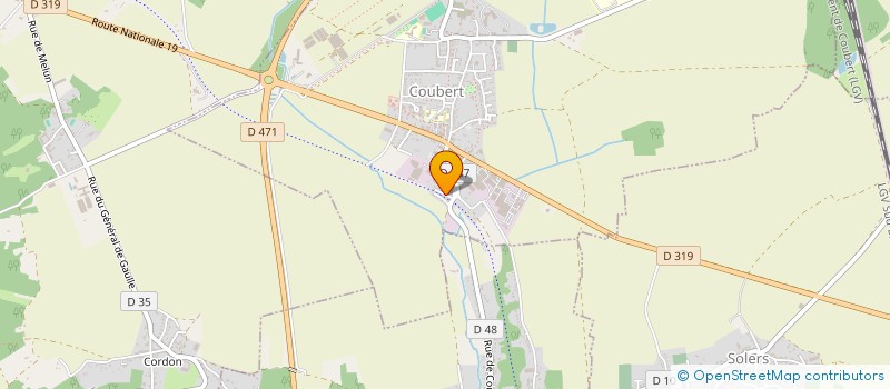 localisation de l'entreprise MADAME STEPHANIE VERBRUGGHE  COUBERT