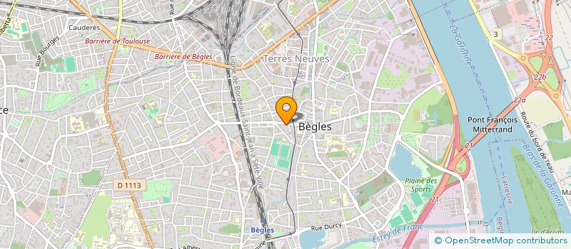 localisation de l'entreprise MADAME STEPHANIE VERGANO à BEGLES
