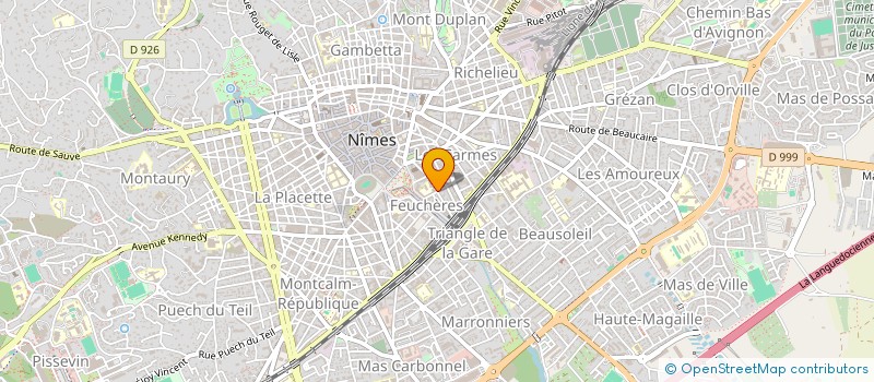 localisation de l'entreprise MADAME STEPHANIE VERGNET  NIMES