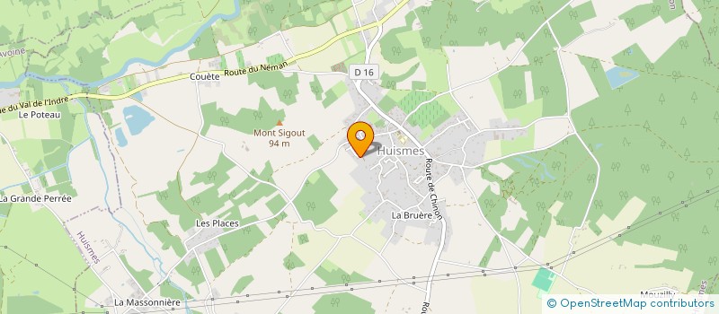 localisation de l'entreprise MADAME STEPHANIE VERHELLE  HUISMES