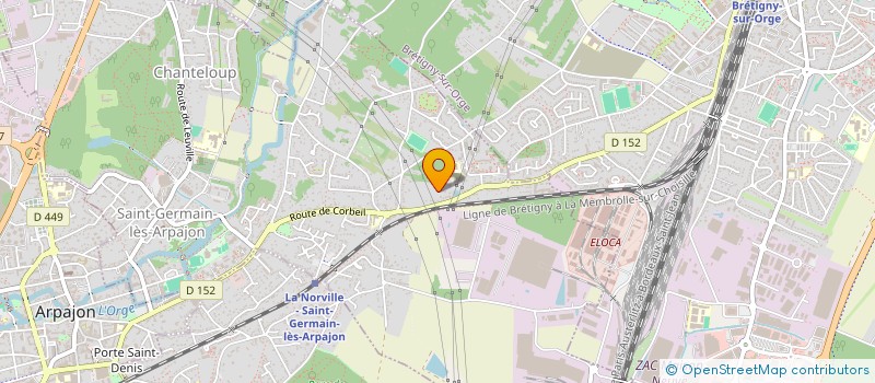 localisation de l'entreprise MADAME STEPHANIE VERMOREL à SAINT-GERMAIN-LES-ARPAJON