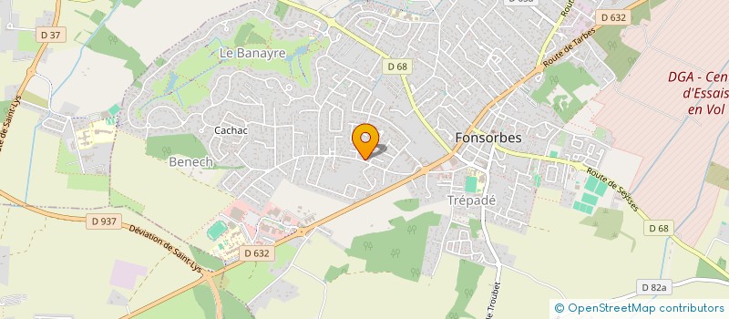 localisation de l'entreprise MADAME STEPHANIE VERNEY à FONSORBES