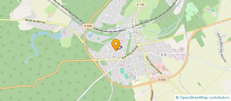 localisation de l'entreprise MADAME STEPHANIE VERRON  CONCHES-EN-OUCHE