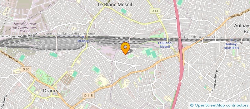 localisation de l'entreprise MADAME STEPHANIE VETRO à LE BLANC-MESNIL