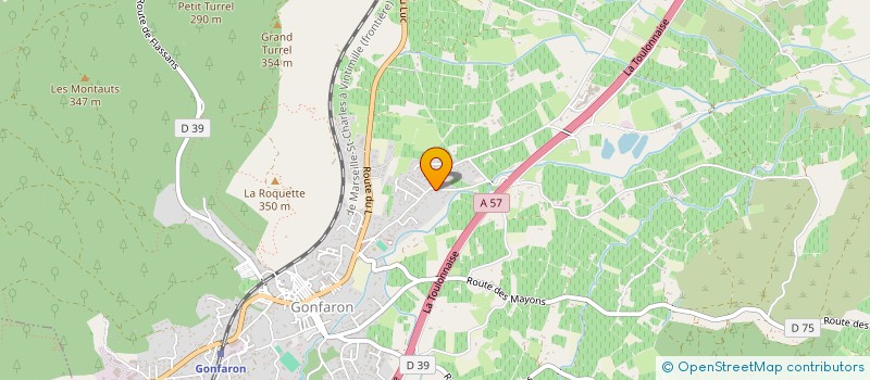 localisation de l'entreprise MADAME STEPHANIE VIAL  GONFARON