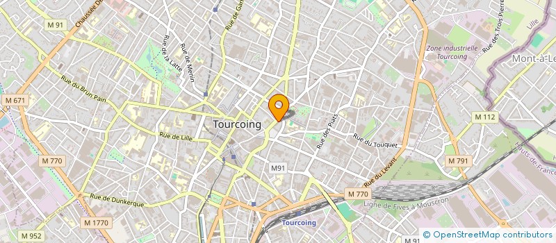 localisation de l'entreprise MADAME STEPHANIE VIAUD  TOURCOING