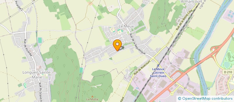 localisation de l'entreprise MADAME STEPHANIE VICQ  LE MEUX