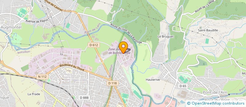 localisation de l'entreprise MADAME STEPHANIE VIDAL  MAZAMET