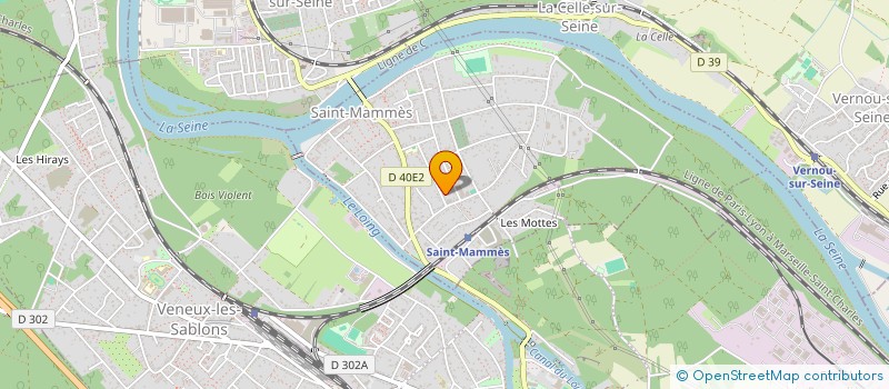 localisation de l'entreprise MADAME STEPHANIE VIDARD  SAINT-MAMMES