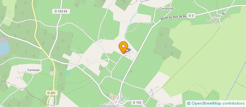 localisation de l'entreprise MADAME STEPHANIE VIENNE  BEGADAN