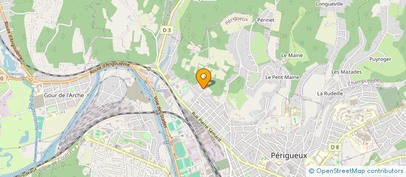 localisation de l'entreprise MADAME STEPHANIE VIGINIER  HAURIET