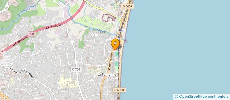 localisation de l'entreprise MADAME STEPHANIE VIGNERON à ANTIBES