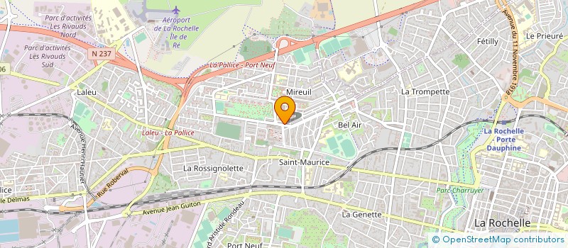 localisation de l'entreprise MADAME STEPHANIE VILCOQ  LA ROCHELLE