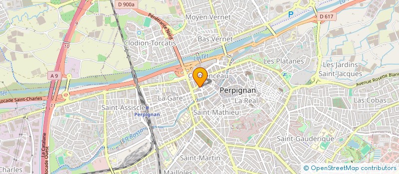 localisation de l'entreprise MADAME STEPHANIE VILLAGEOIS  PERPIGNAN