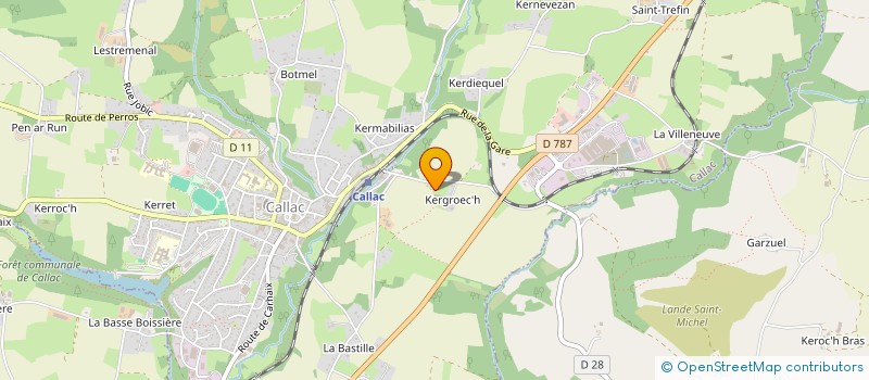 localisation de l'entreprise MADAME STEPHANIE VILLECHAUVEIX  DUAULT