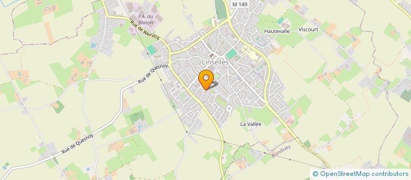 localisation de l'entreprise MADAME STEPHANIE VILLEZ à LINSELLES