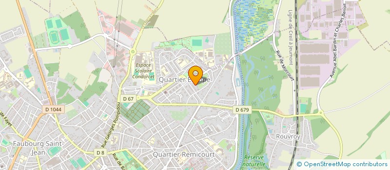localisation de l'entreprise MADAME STEPHANIE VINCENT à SAINT-QUENTIN