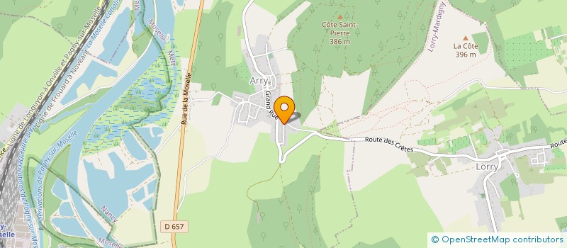 localisation de l'entreprise MADAME STEPHANIE VINCENT  ARRY