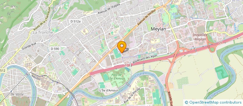 localisation de l'entreprise MADAME STEPHANIE VIOTTO  SAINT-ISMIER