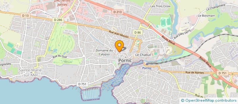 localisation de l'entreprise MADAME STEPHANIE VISONNEAU à PORNIC