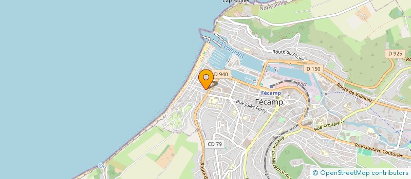 localisation de l'entreprise MADAME STEPHANIE VIVIE  FECAMP