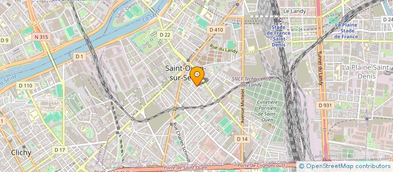 localisation de l'entreprise MADAME STEPHANIE VLASIC à SAINT-OUEN-SUR-SEINE