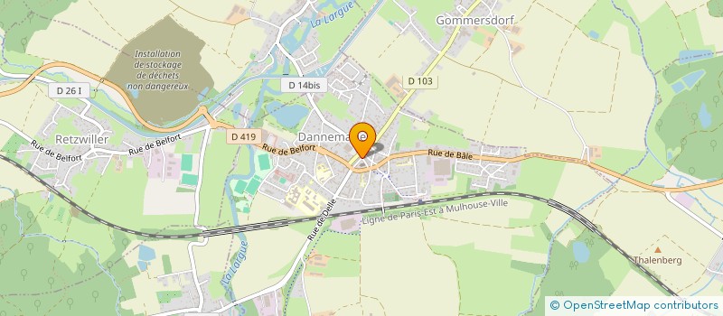 localisation de l'entreprise MADAME STEPHANIE VOEGTLIN  HECKEN