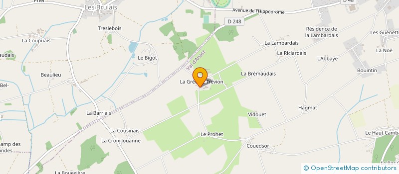 localisation de l'entreprise MADAME STEPHANIE VOISIN-ROUZIC  VAL D'ANAST