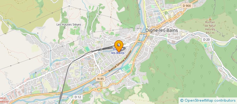 localisation de l'entreprise MADAME STEPHANIE WALLER à DIGNE-LES-BAINS