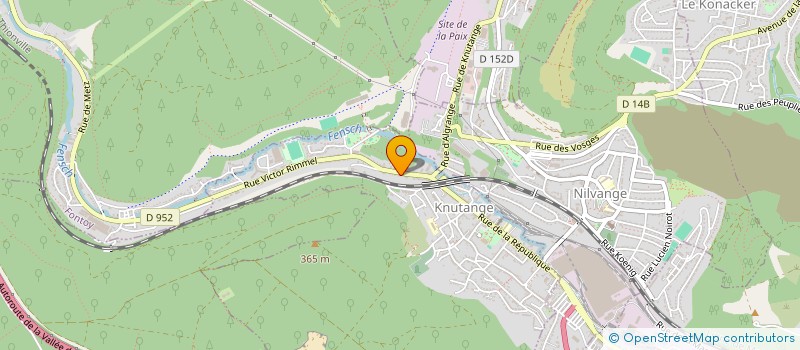 localisation de l'entreprise MADAME STEPHANIE WALLERAND  HOMECOURT