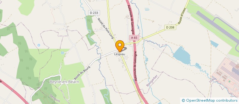 localisation de l'entreprise MADAME STEPHANIE WALTER-ANDRAUD  LONS