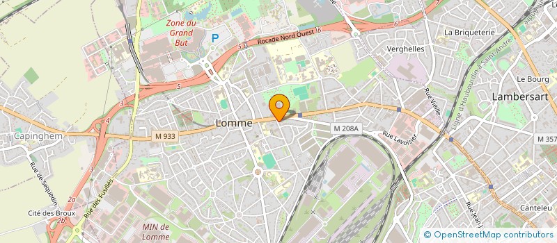 localisation de l'entreprise MADAME STEPHANIE WANT à LILLE