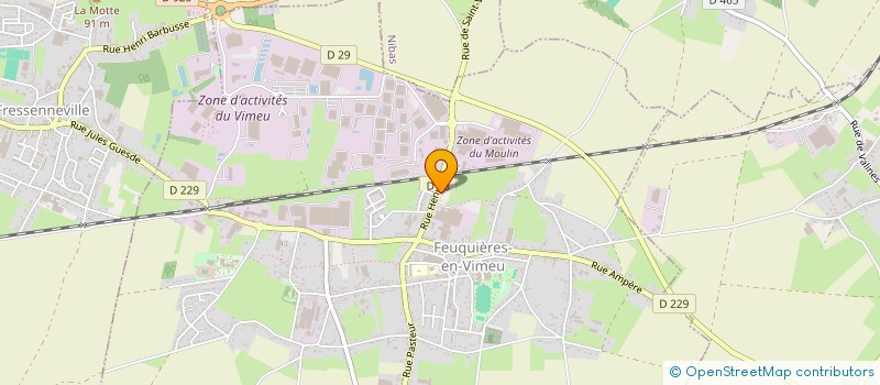 localisation de l'entreprise MADAME STEPHANIE WARLANT  FEUQUIERES-EN-VIMEU