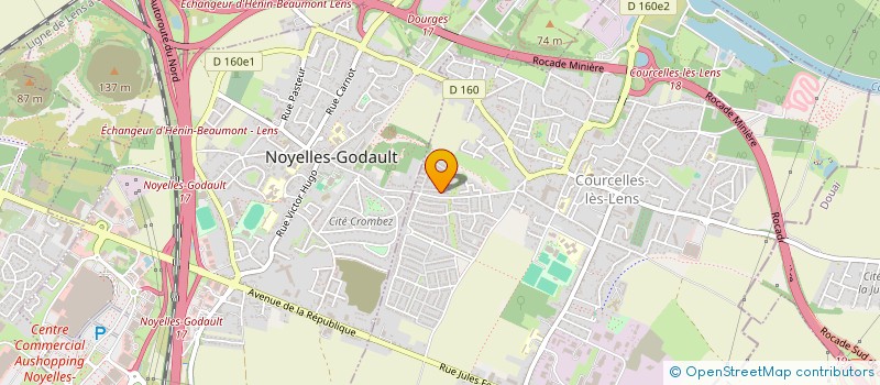 localisation de l'entreprise MADAME STEPHANIE WASILEWSKI à COURCELLES-LES-LENS