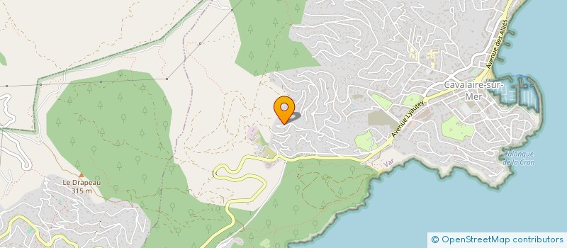 localisation de l'entreprise MADAME STEPHANIE WIETRICH  LA CROIX-VALMER