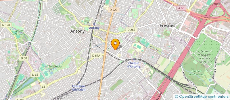 localisation de l'entreprise MADAME STEPHANIE WILLOQUET à ANTONY