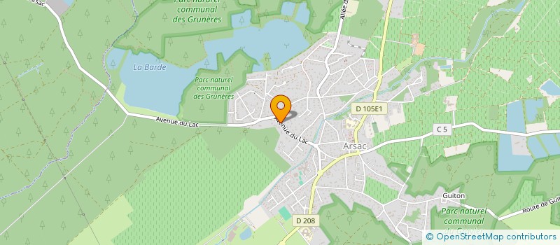 localisation de l'entreprise MADAME STEPHANIE WITTMER  ARSAC